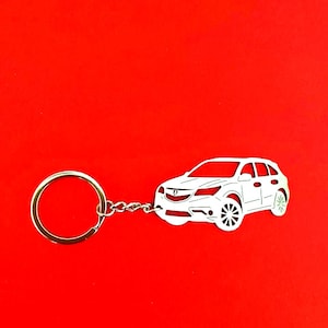 Llavero de coche personalizado MDX, llavero exclusivo de acero inoxidable, regalo de cumpleaños