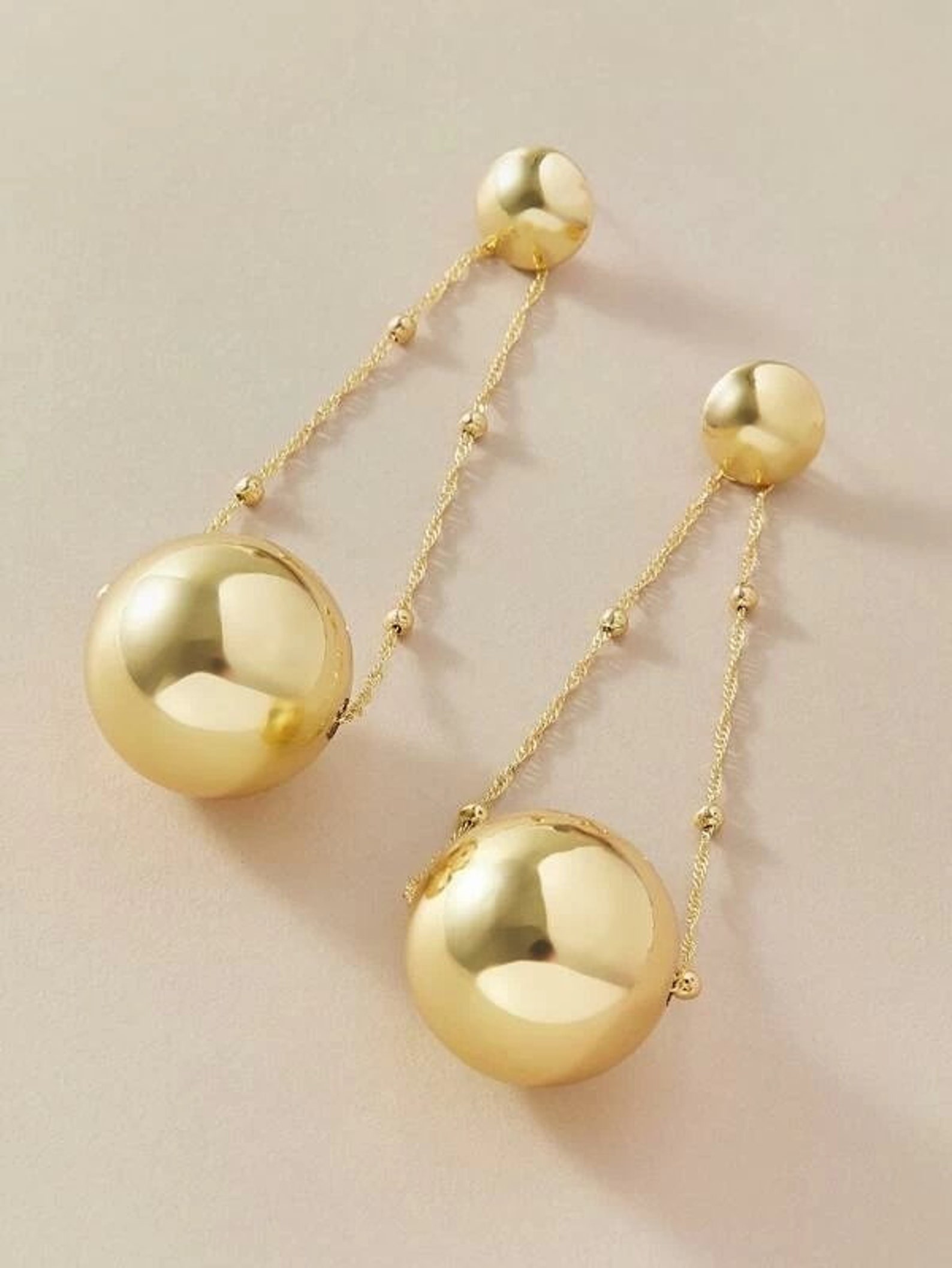 Ball chain earrings Clearance