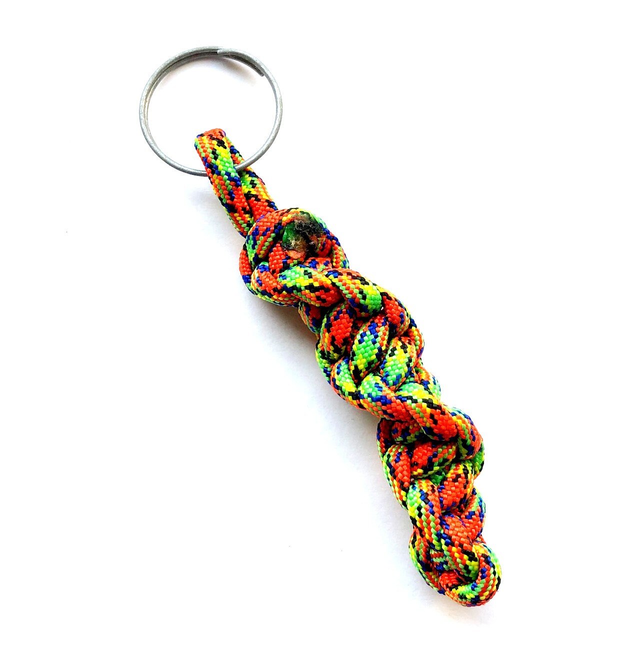 Twisted Knot Paracord keychain Rope keyfob for Men or Women Etsy