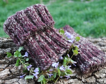 Leg warmers, Hand knit boot cuffs