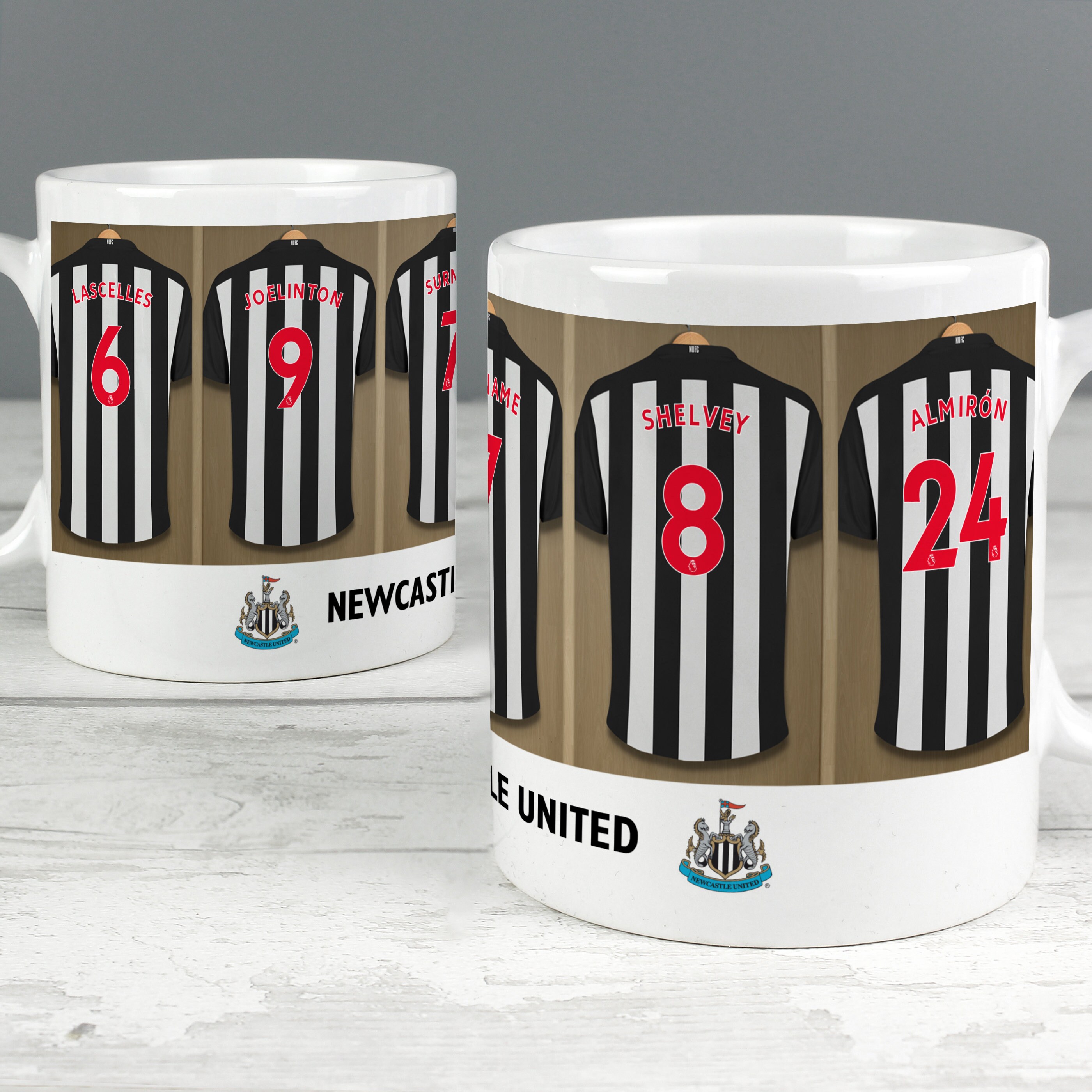 Personalised Newcastle United Football Club Mug Add Your Etsy