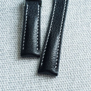 Handmade watch strap for Breitling