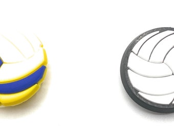 volleyball croc pins