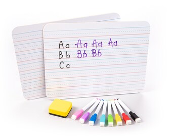 school supplies mini whiteboards