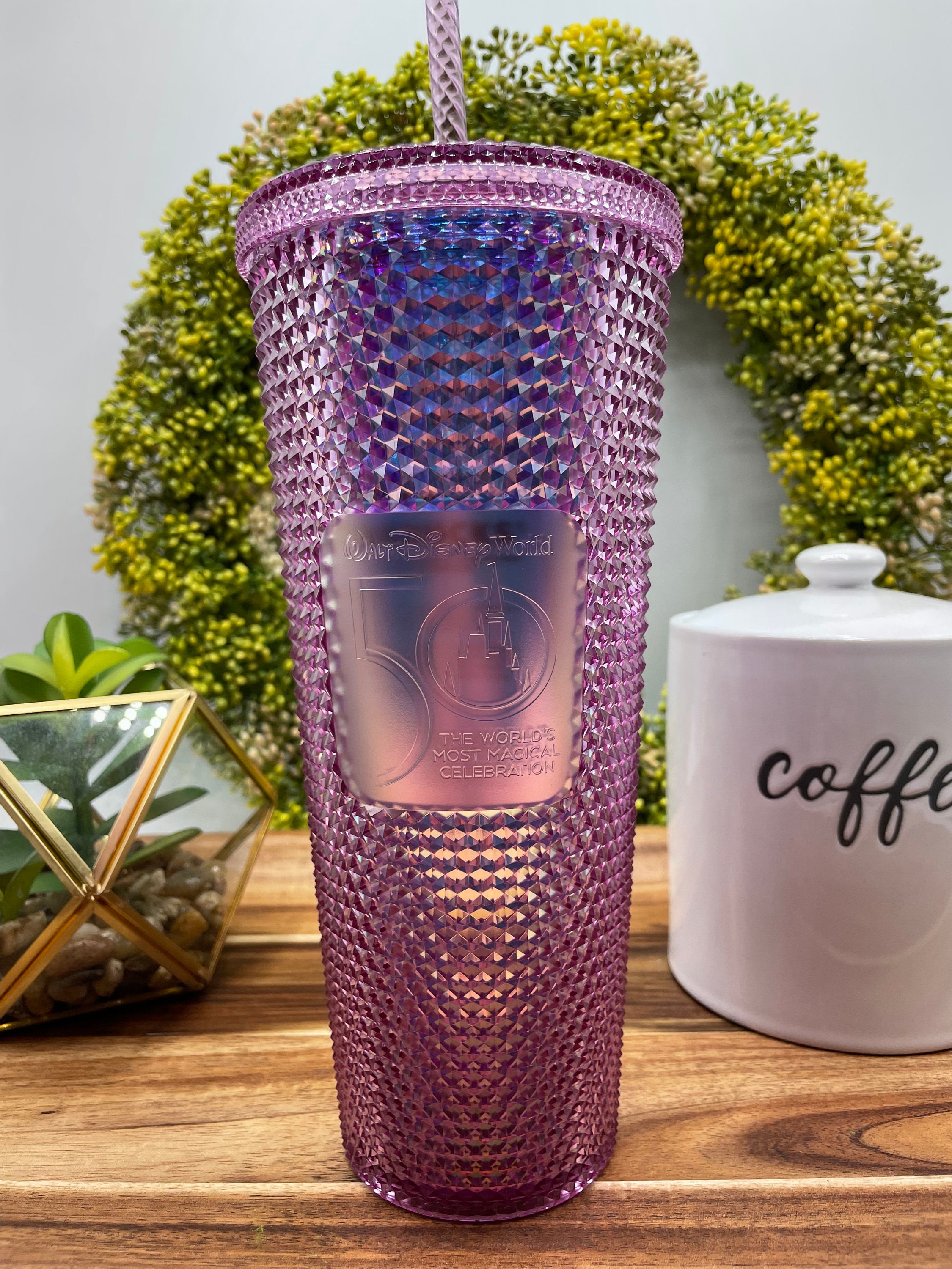 Walt Disney World 50th Anniversary Starbucks Tumbler Walt Disney World 50th Anniversary Starbucks Tumbler Now  main image 3