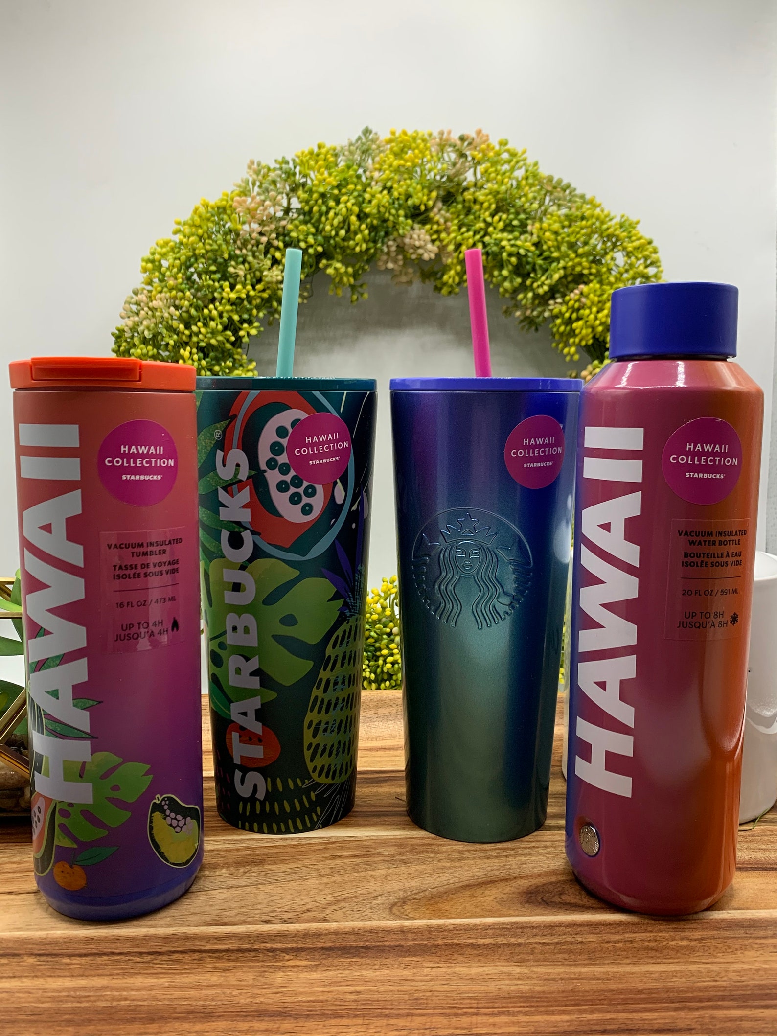 Starbucks Exclusive Hawaii Edition Cups Starbucks Hawaii Etsy