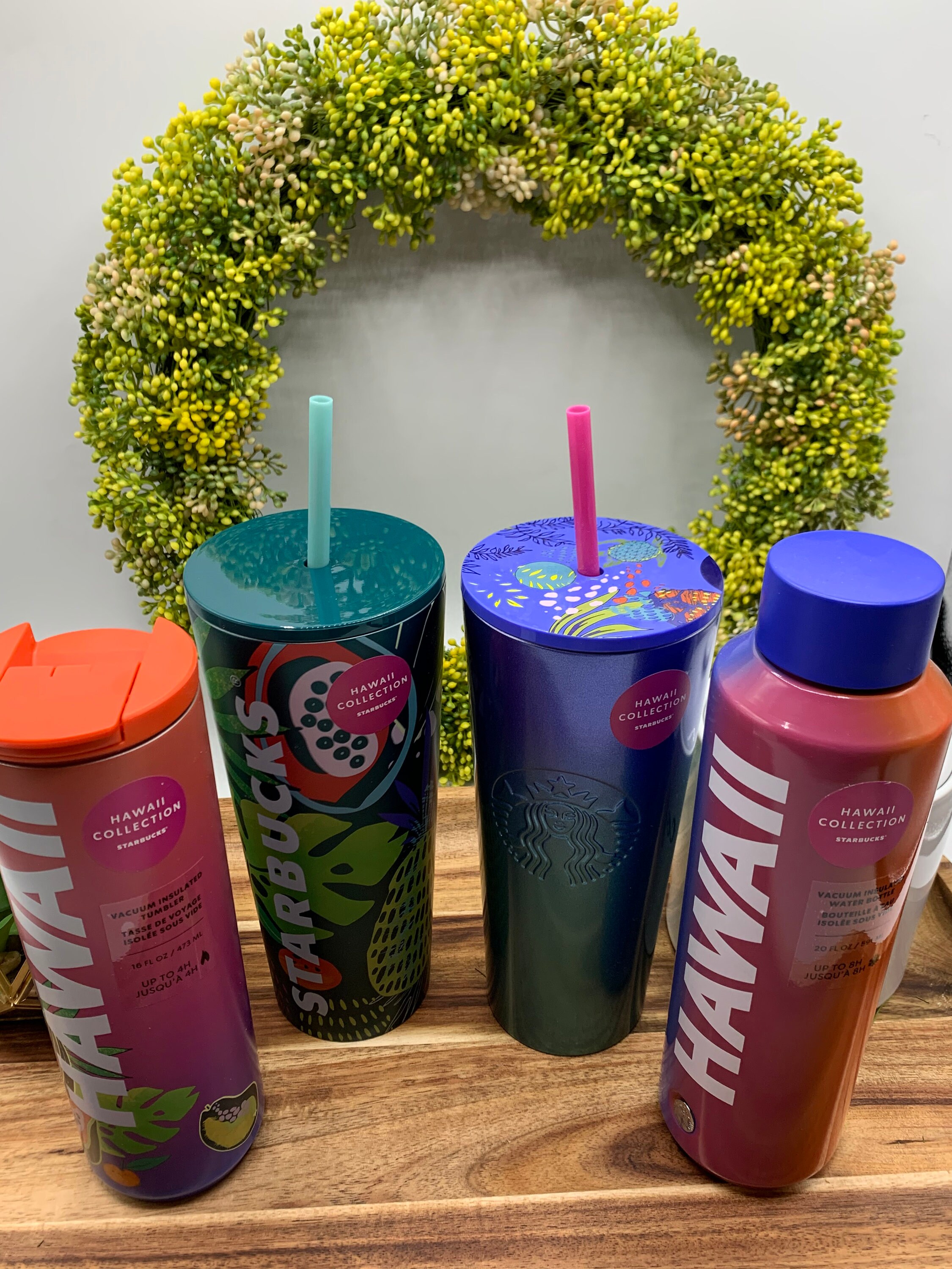 Starbucks Exclusive Hawaii Edition Cups Starbucks Hawaii Etsy