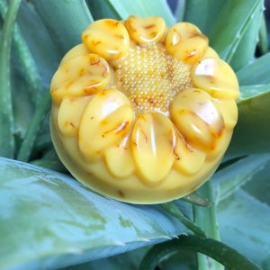 Saffron soap