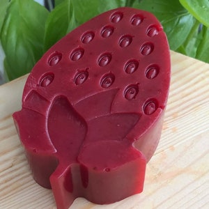 Strawberry soap