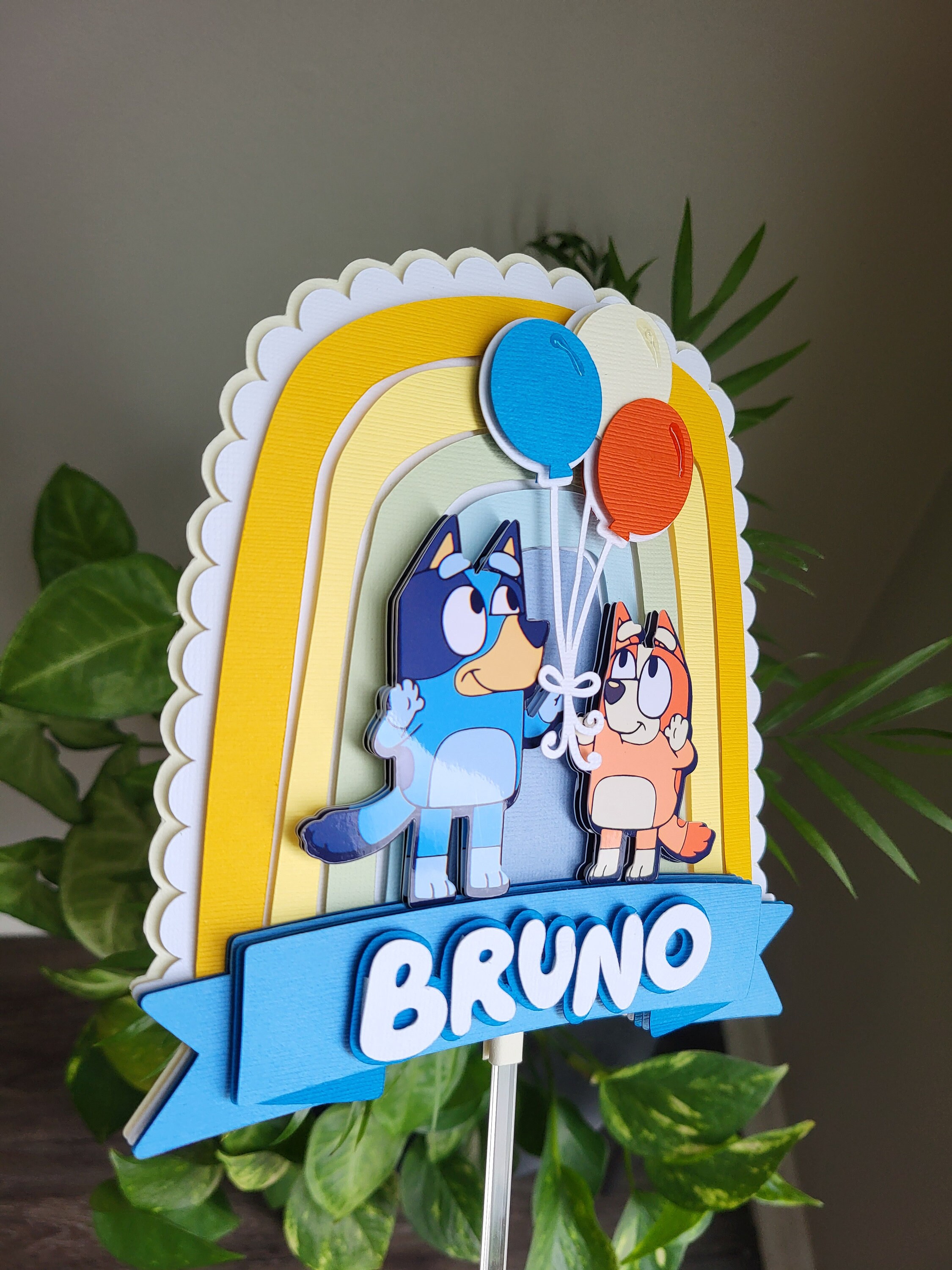 Bluey Cake Topper for Boys and Girls