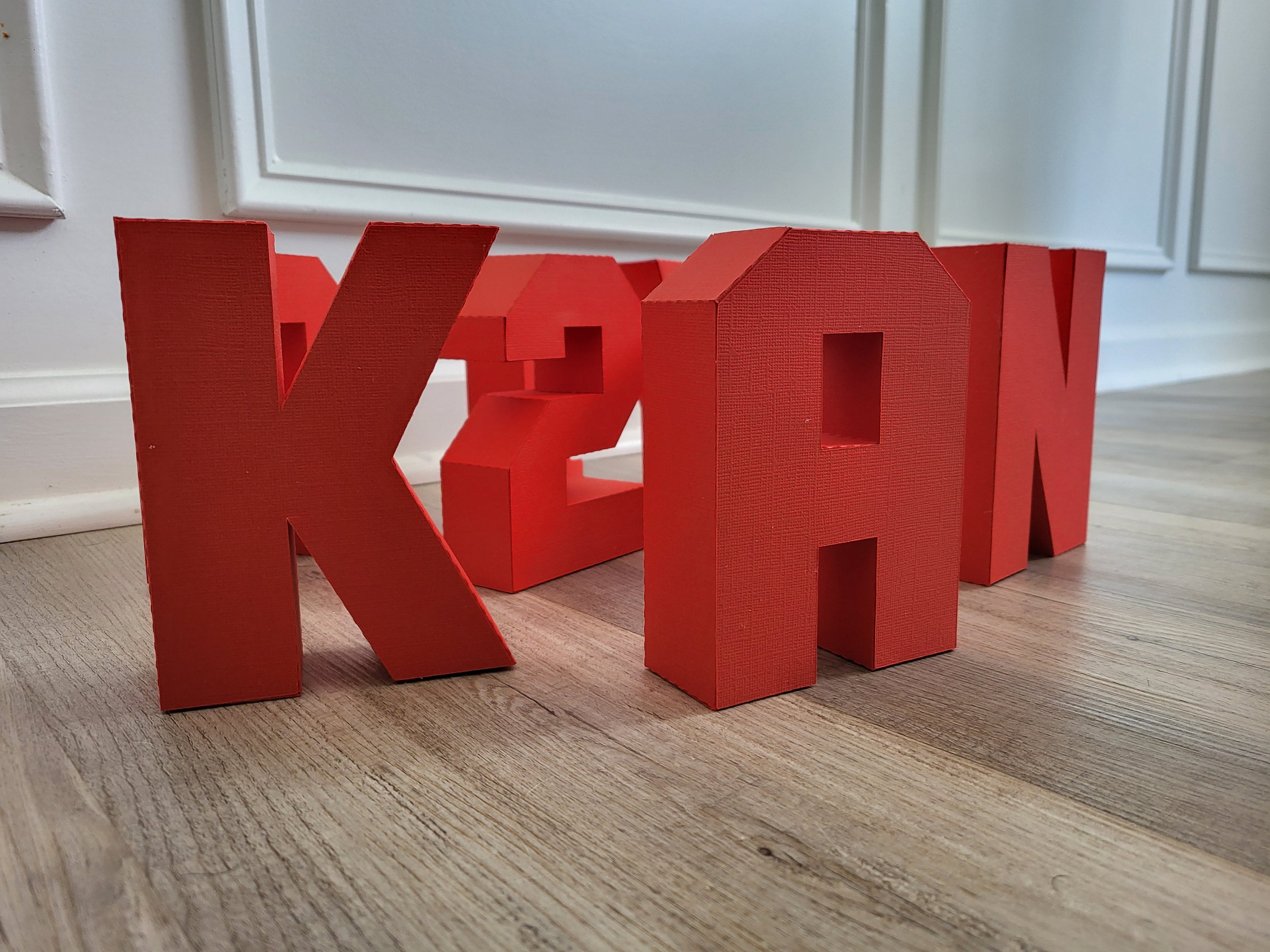 3D LETTERS AZ SVG Template Alphabet Cutting Files for Cricut, Brother