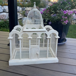 Victorian Style Ornamental Bird Cage, With Intricate Metalwork – Vintage  Frog