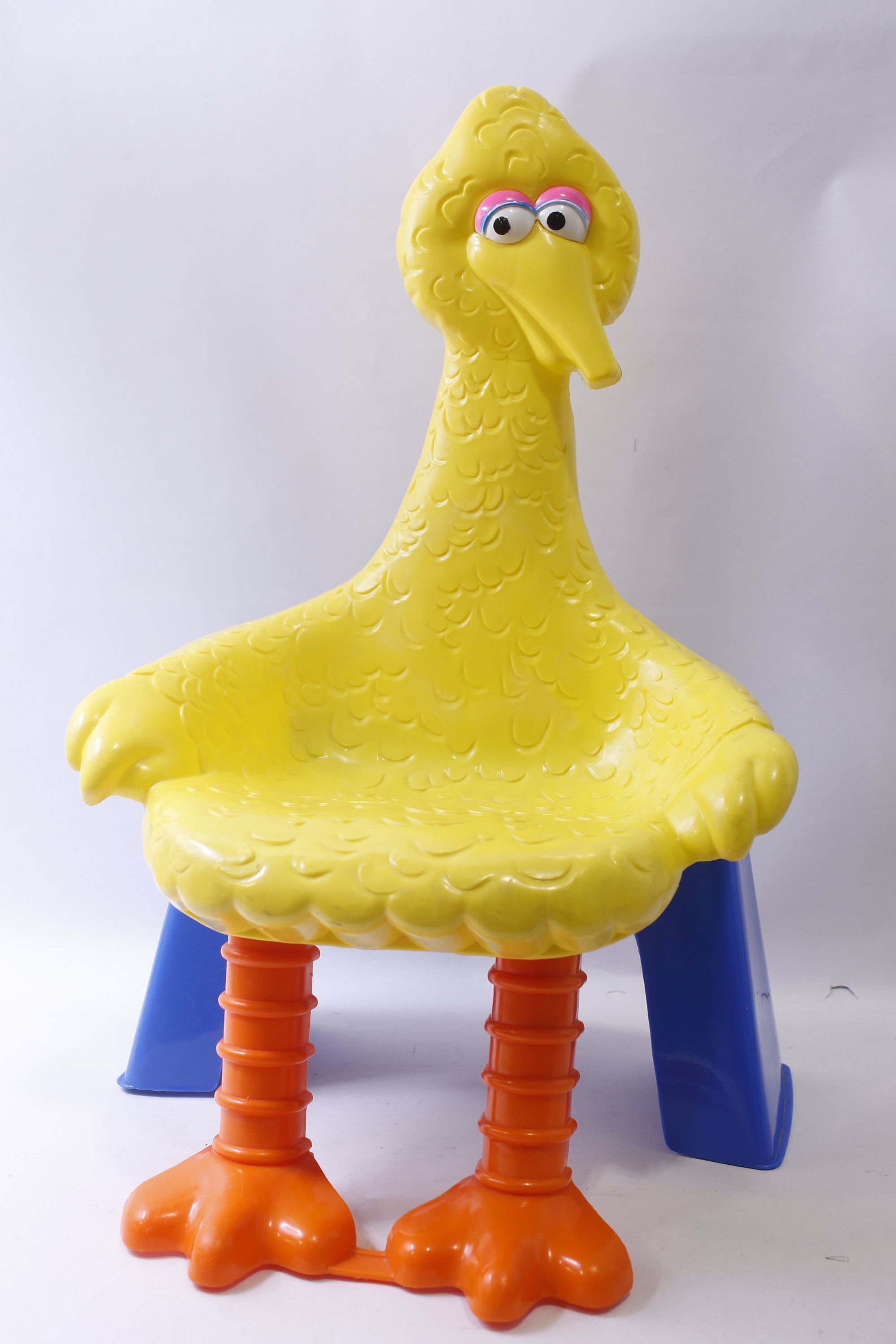 セサミストリート　バードの子供用チェア Sesame Street Big Bird, Kids Chair, Rare, Kids Room, Kindergarten