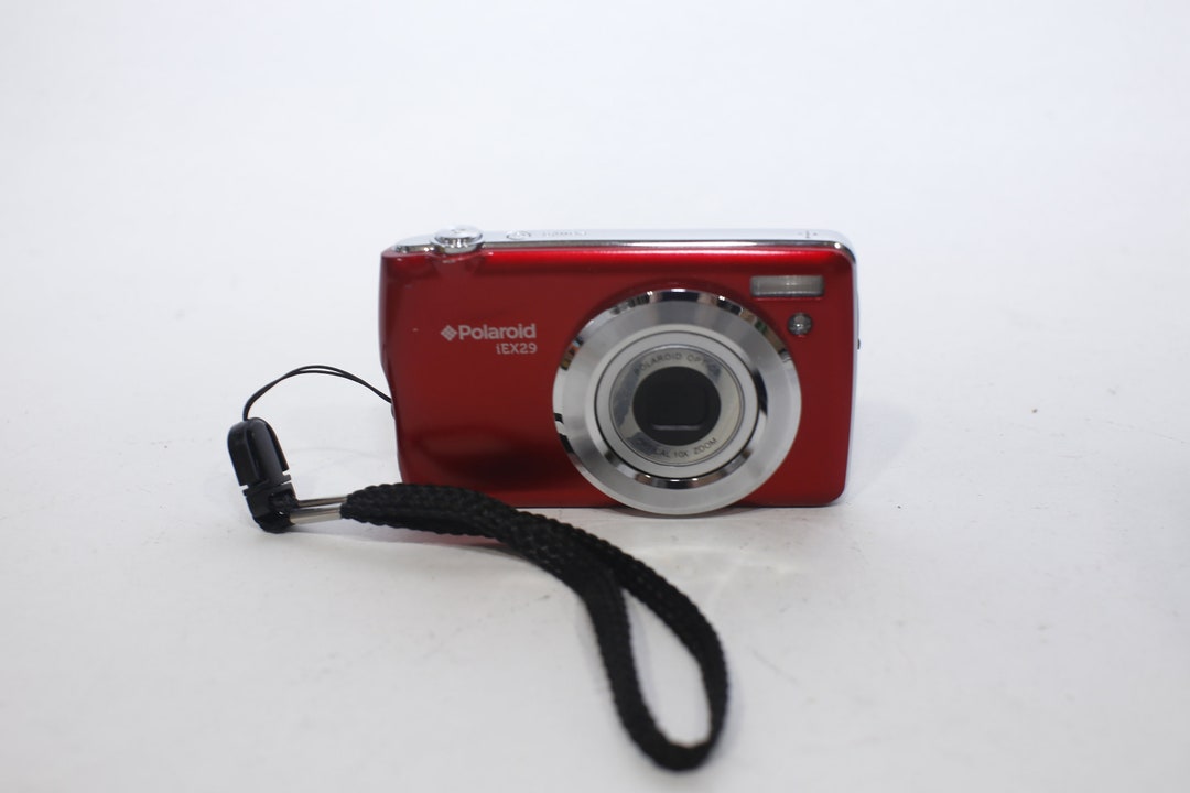Polaroid Iex29 Digital Camera UNTESTED Red Body 2.4 Inch Etsy