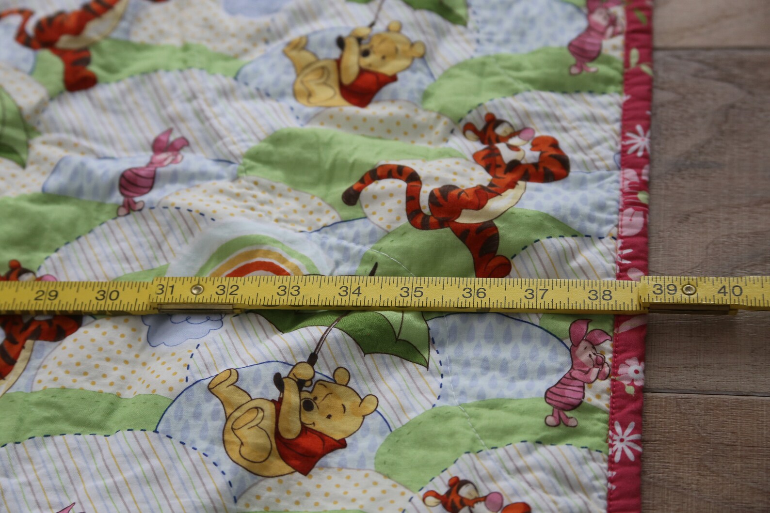 Walt Disney Winnie the Pooh Baby Blanket Coverlet Etsy