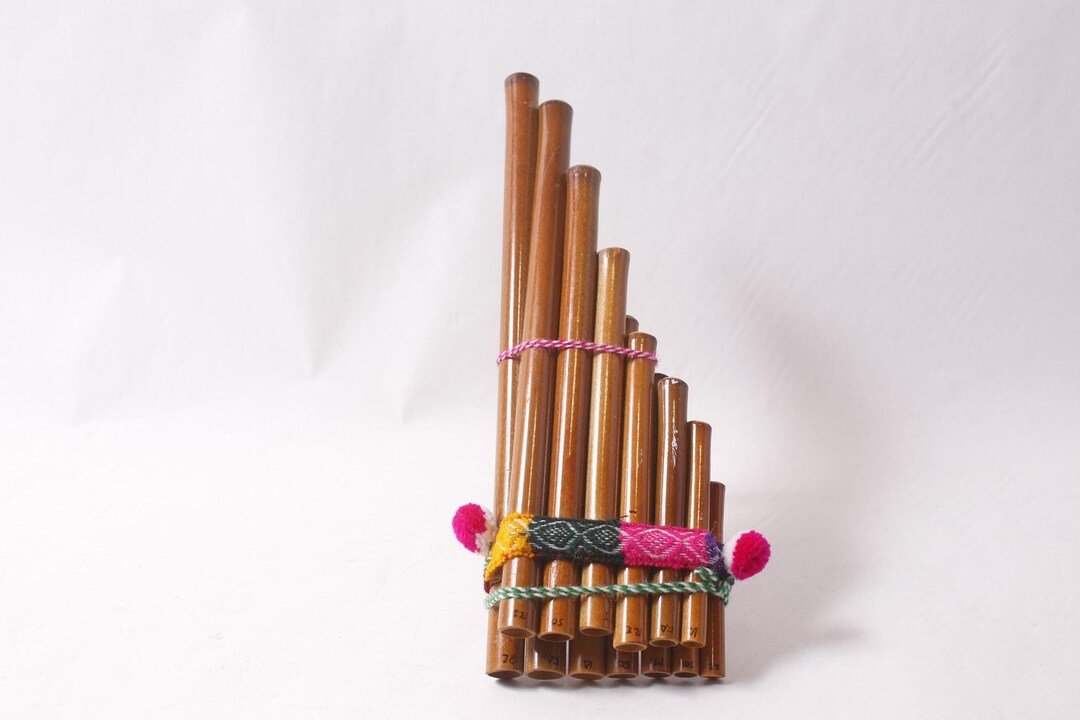 Musical Instrument Using Pipes Peruvian Panpipes Double Row 13-pipe Traditional Musical Instrument ...