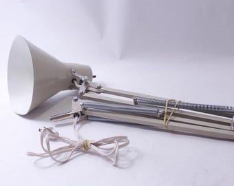 Swing Arm Desk Lamp, Articulating, Metal Lamp, Adjustable, MCM, Industrial Design, Lighting, Home, Office, ~ 241003-DIAF 360