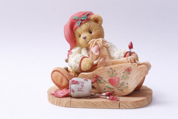 Cherished Teddies, Ginger, Painting, Enesco, Priscilla Hillman