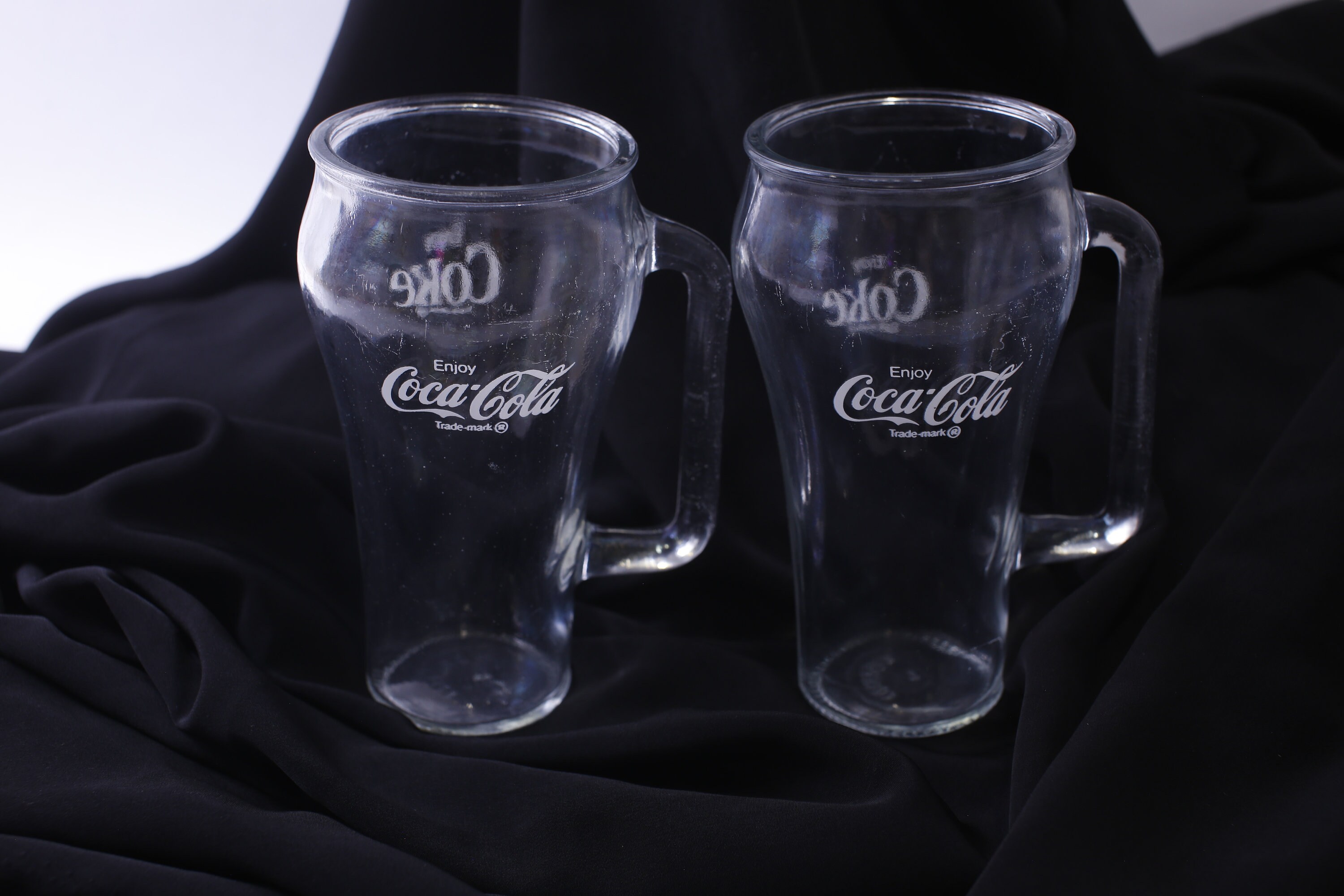 Coca-Cola ガラスボトル 64FL OZ Vintage 64 Oz Size Coca Cola Glass Soda Bottle Coke Plastic