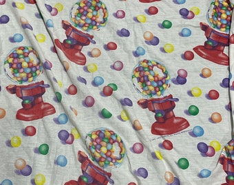 Lisa Frank, Spannbettlaken mit Kaugummiautomat, bunte Farben, Babyschlaf, Bettwäsche, Kinderzimmer Dekor, ~ 240402-WH 127