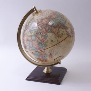 90s 1990s Style, Replogle Hastings, World Globe, Political Map, 12 inches, Geography, School Office, Decor, Education, ~ 241105-WH M-05-08