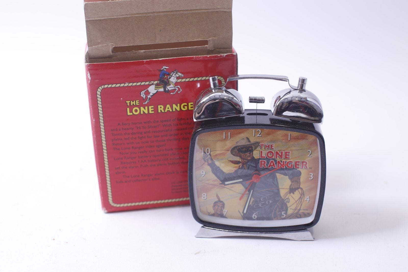 The Lone Ranger, Alarm Clock, Schylling, Vintage, Collectible