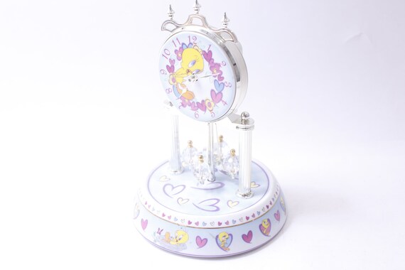 Looney Tunes, Tweety Bird, Porcelain Clock, Tabletop, Anniversary