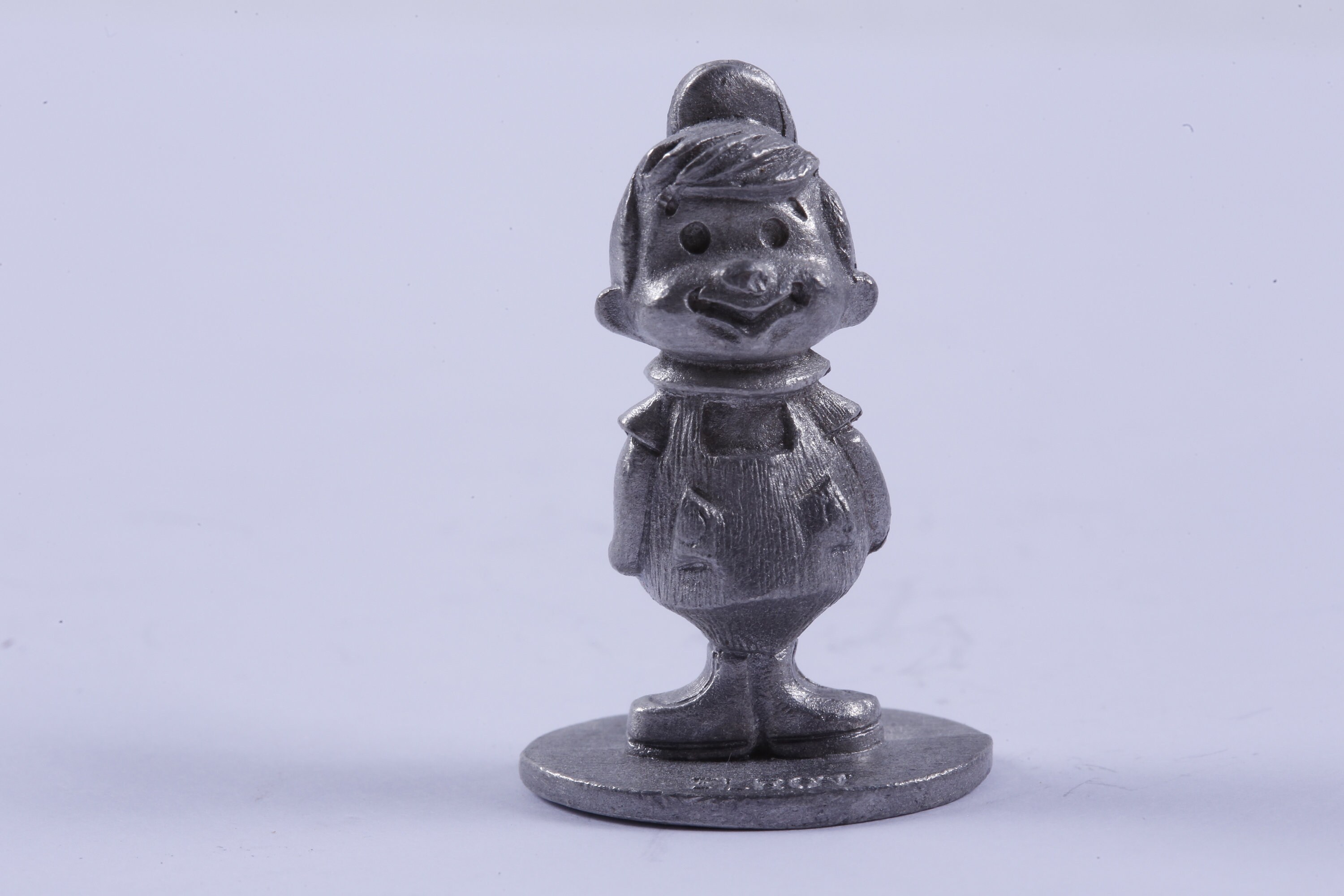 Leroy Jetson Boy Smiling Signed Pewter Figurine Etsy