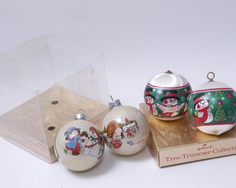 Christmas, Satin Ornament, 1970s, Tree-Trimmer Collection, Hallmark, Winter, Holidays, Interior, Decor, Vintage, ~ 28