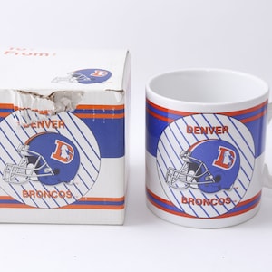 Denver, Broncos, Football, Russ, Team, Sports, Coffee Cup, Message Mug, Novelty Cup, Ceramic, Tea Cup, ~20-01-226