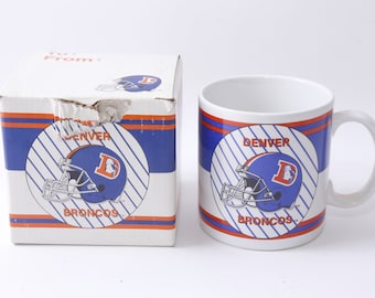 Denver, Broncos, Football, Russ, Team, Sports, Coffee Cup, Message Mug, Novelty Cup, Ceramic, Tea Cup, ~20-01-226