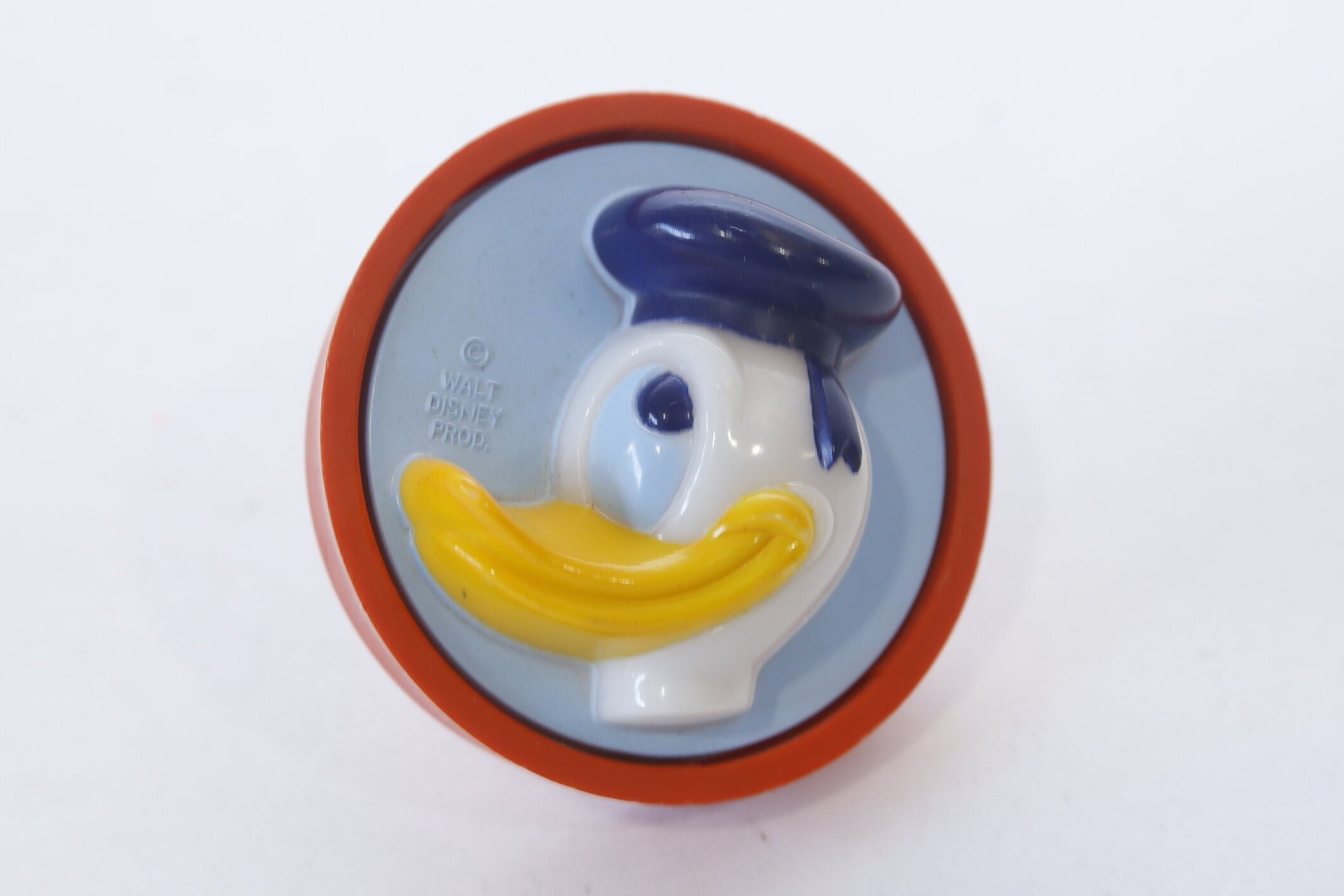 Disney, Donald Duck, Night Light, 1970s, General Electric, Round