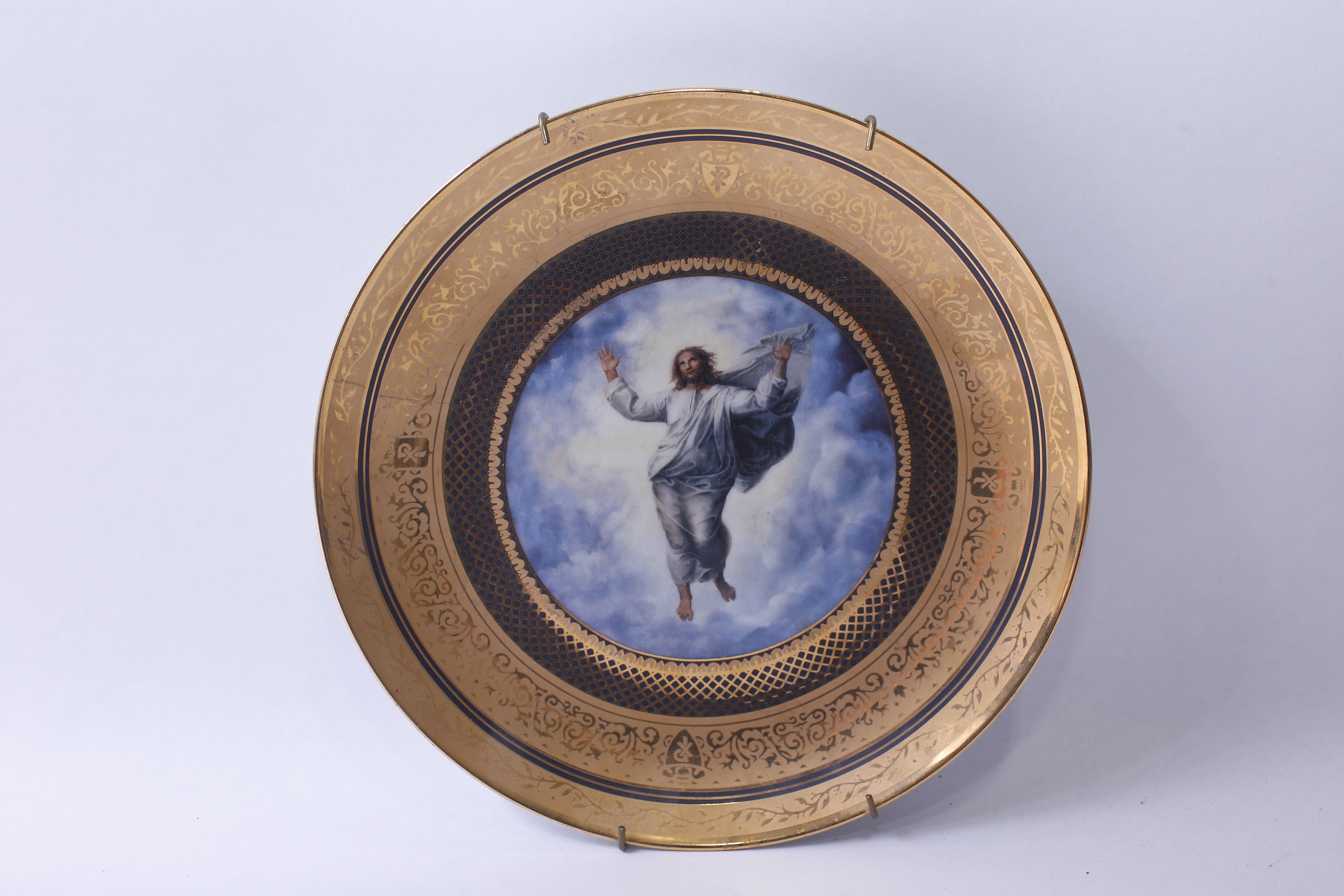Franklin Mint Jesus Plates - Etsy