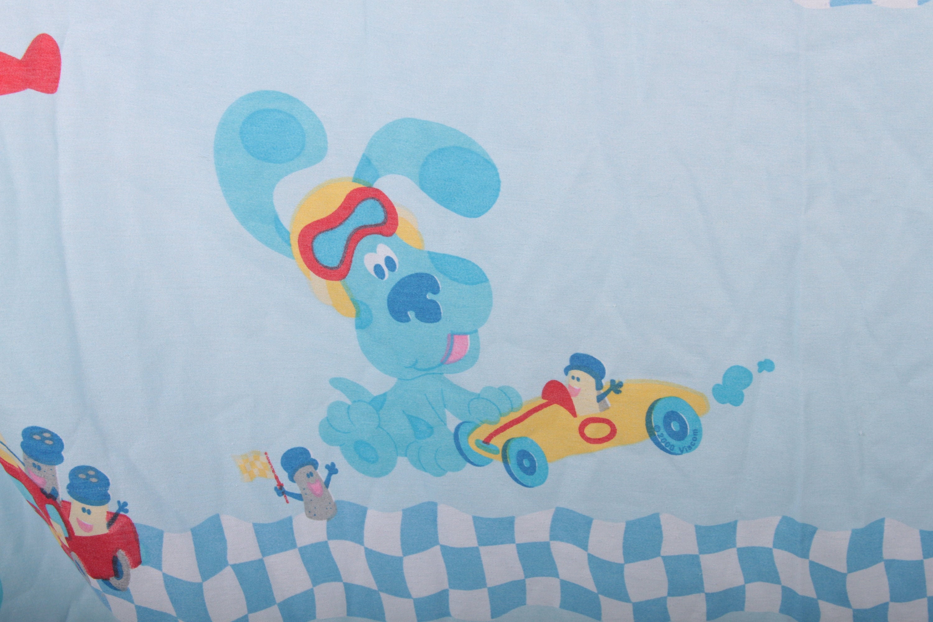 Blues Clues Puppy Sheet Bed Sheet Dog Fireman Builder Racer Etsy