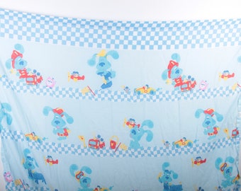 Blues Clues Welpe Laken Bettlaken Hund Feuerwehrmann Baumeister Racer Tier Kinder Vintage, Nostalgie ~ 20-14-475