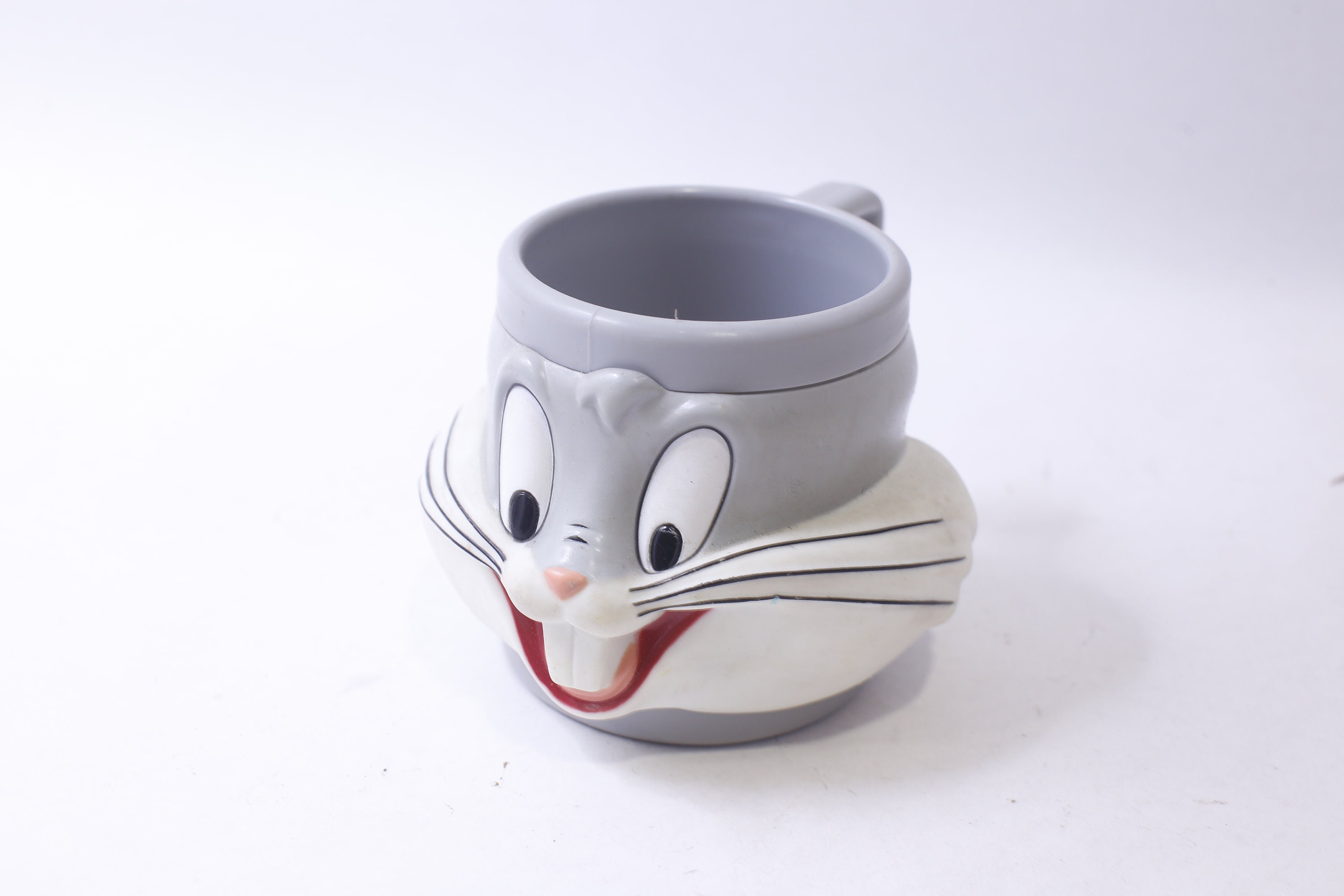 Looney Tunes, Bugs Bunny, Coffee Mug, Rabbit Head Plastic Cup