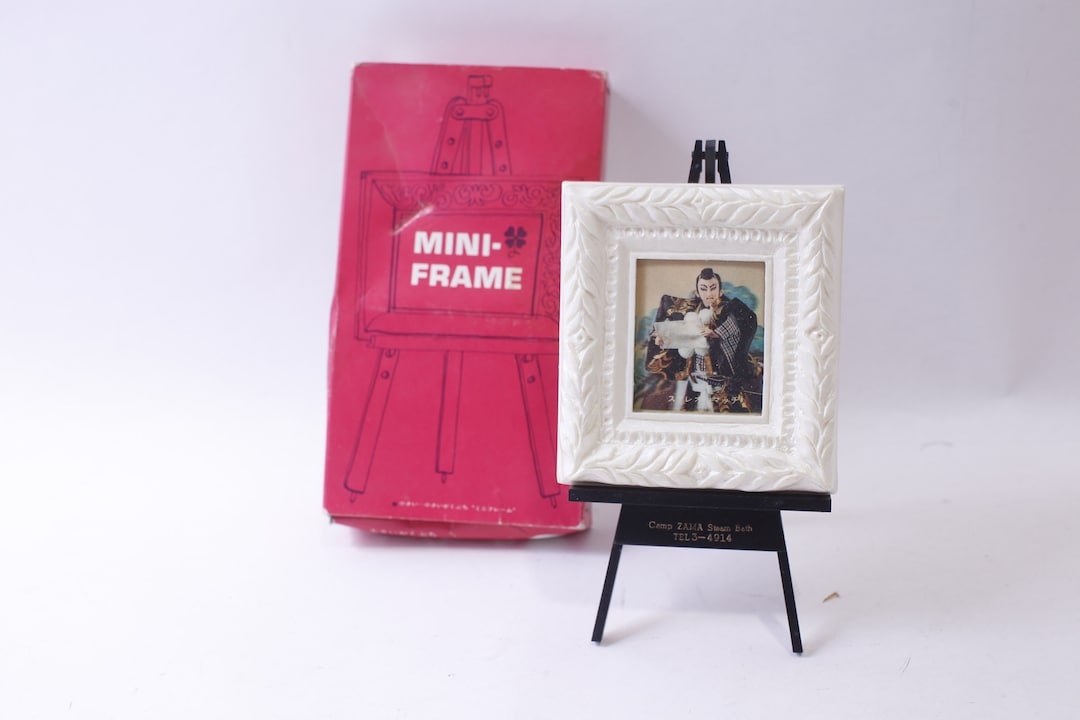 絵画 MINI Mini Frame With Japanese Art Dolls Prints, Tabletop, Shelve