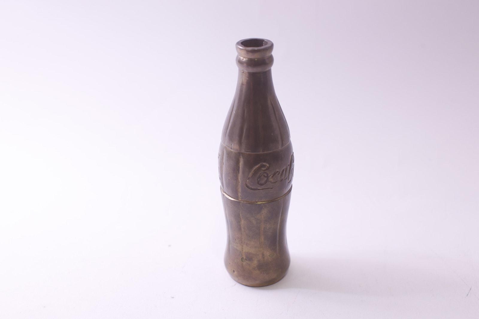ビンテージ☆【Coca-Cola】真鍮（ブラス）製・ ボトル【コカコーラ 