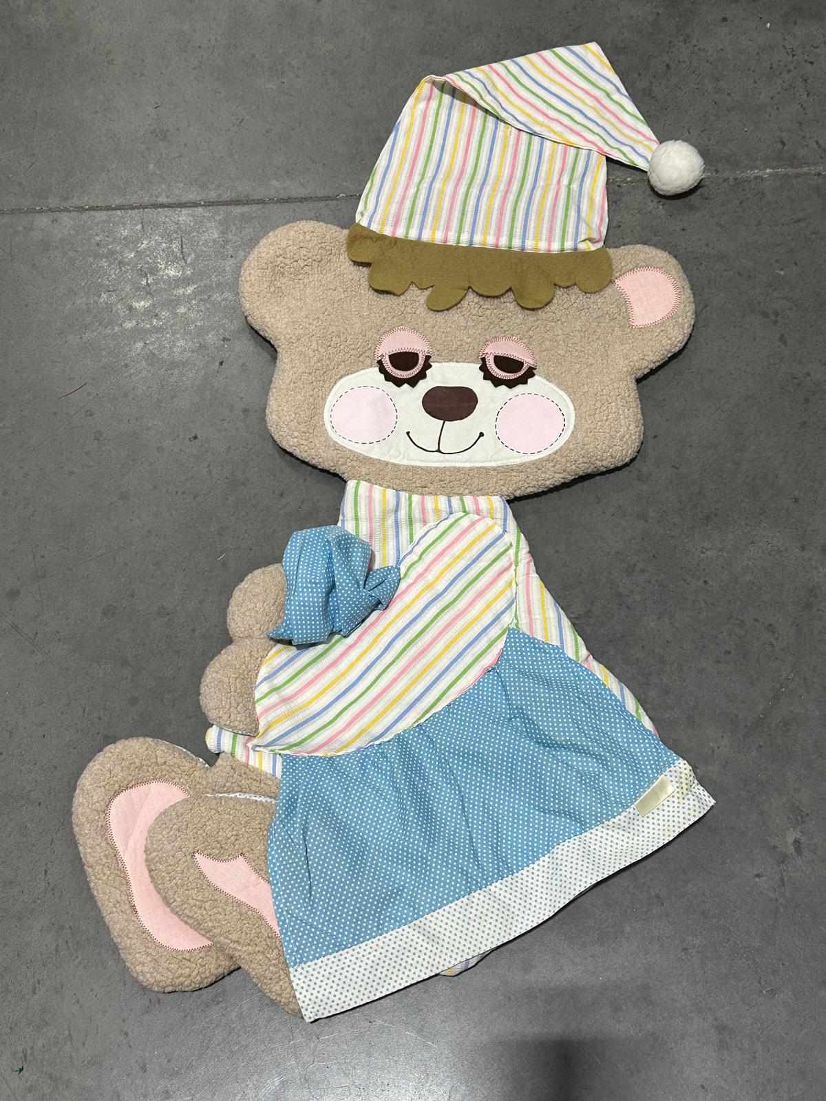 Teddy Beddy Bear, Wall Hanging, 1982, Morgan, Cloth, Nursery, 54