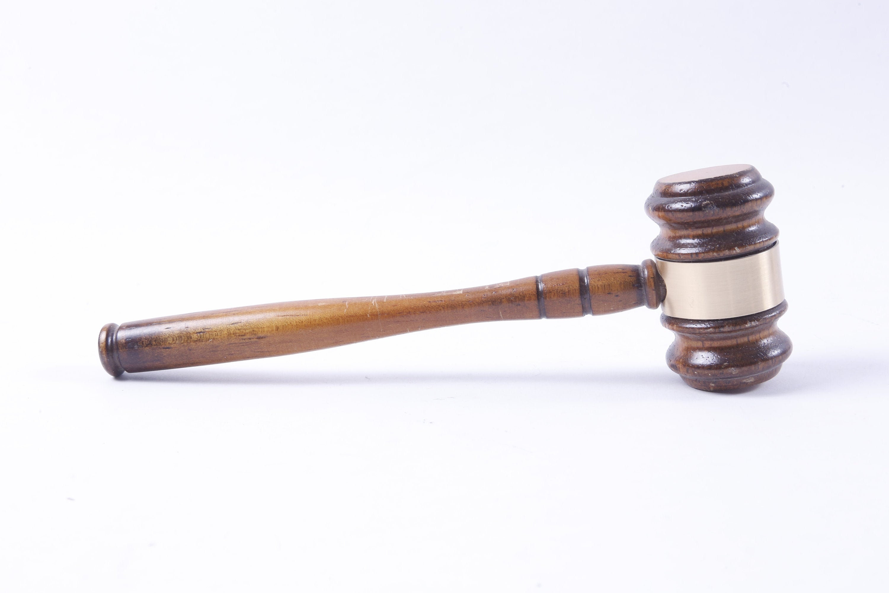 Gavel Ceremonial Mallet Brown Wooden Auction Court Etsy