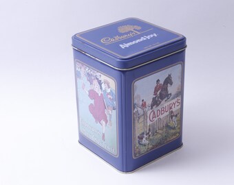 'Red Panda' Metal Hinged Tin TT041240 Storage Box 