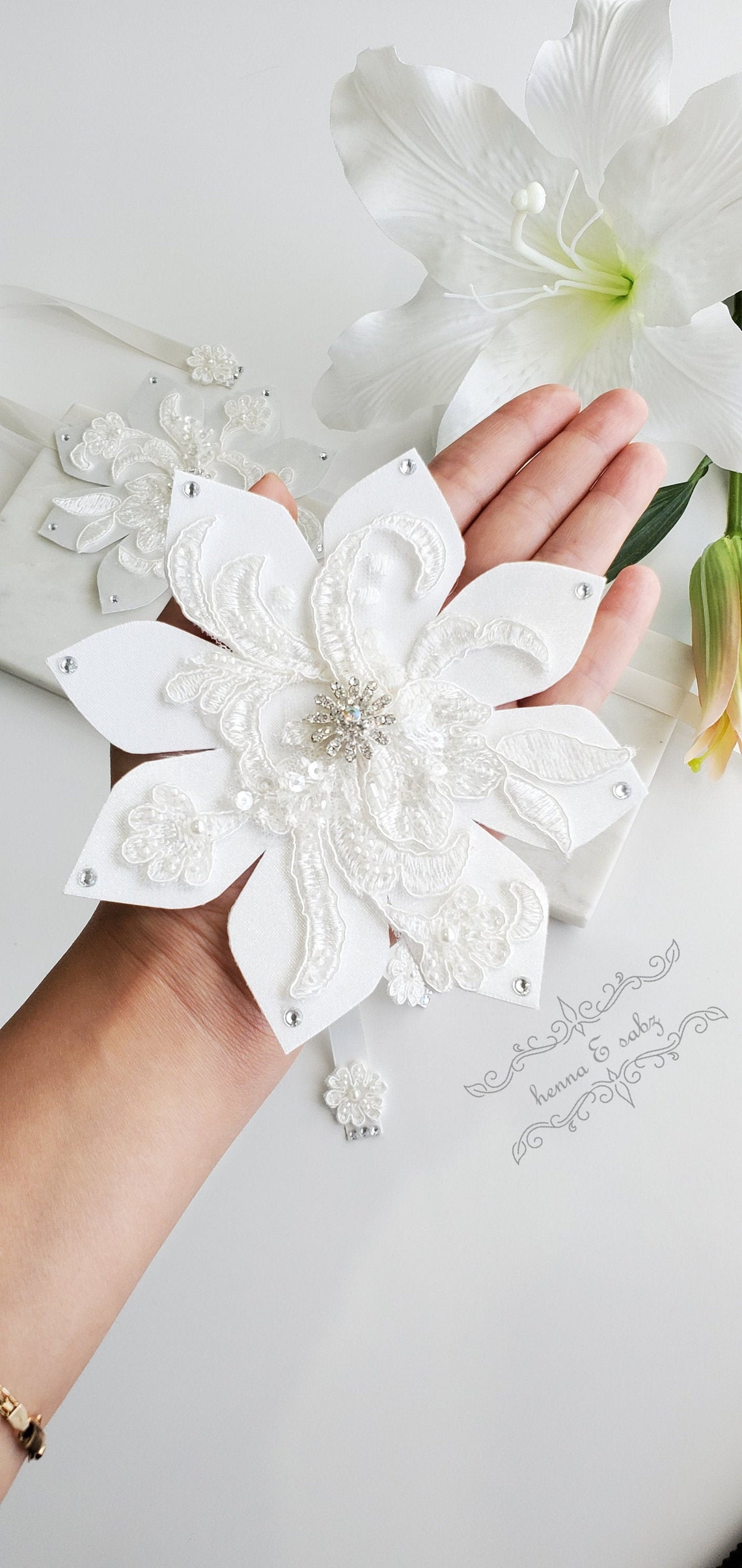 Henna wraps for Afghan bride and groom Etsy