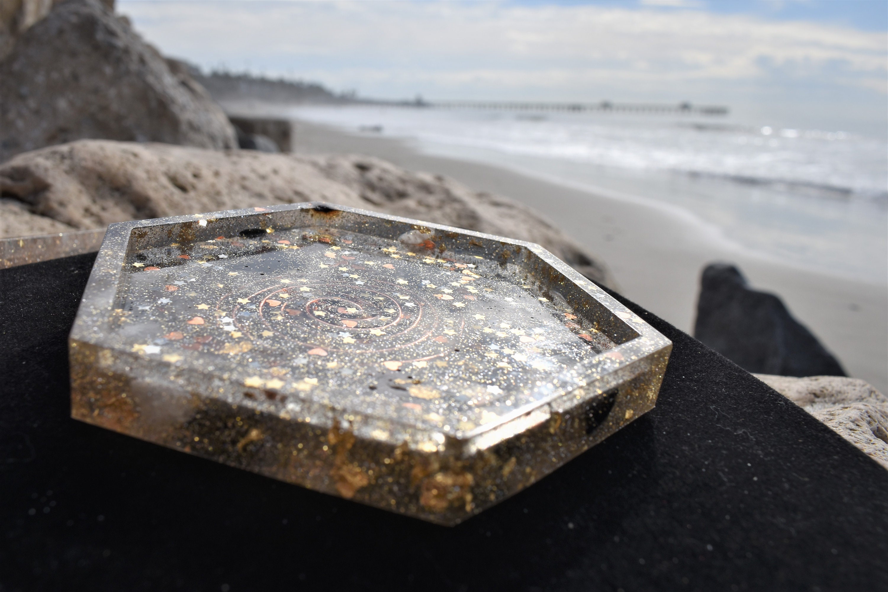 Orgone Crystal Charging Plates Etsy