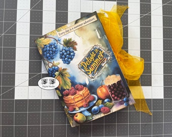 Printable Summer Delight Folio Journal kit