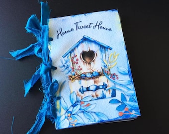 Birdhouse Journal Kit: Ephemera, Collage Sheets, Tags (Digital Download)