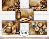Vintage Journal Kit: Scrapbook Printable Pages (PDF Files)