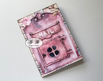 Happy Mail Folio Kit: Vintage Junk Journal Insert (Digital Download)