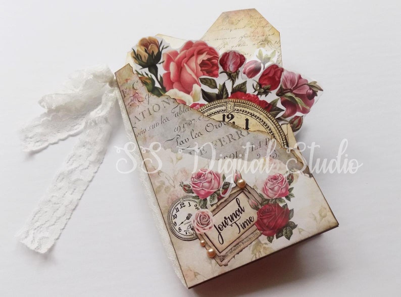 DIY Project Pocket Notebook Folder Folio Junk Journal Etsy Australia