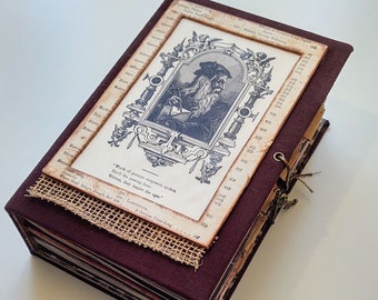 Masculine Journal Paper Kit: Steampunk Printable Papers (Digital Download)