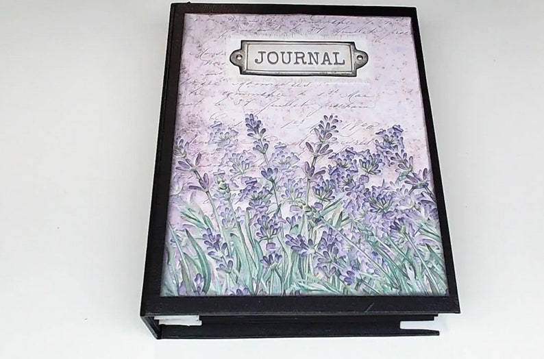 Lilac Lavender Succulent Purple Violet Garden Journal Kit Vintage Printable Ephemera Collage Paper image 6